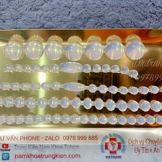 Chuỗi bi bạc đạn silicon bạch kim cao cấp